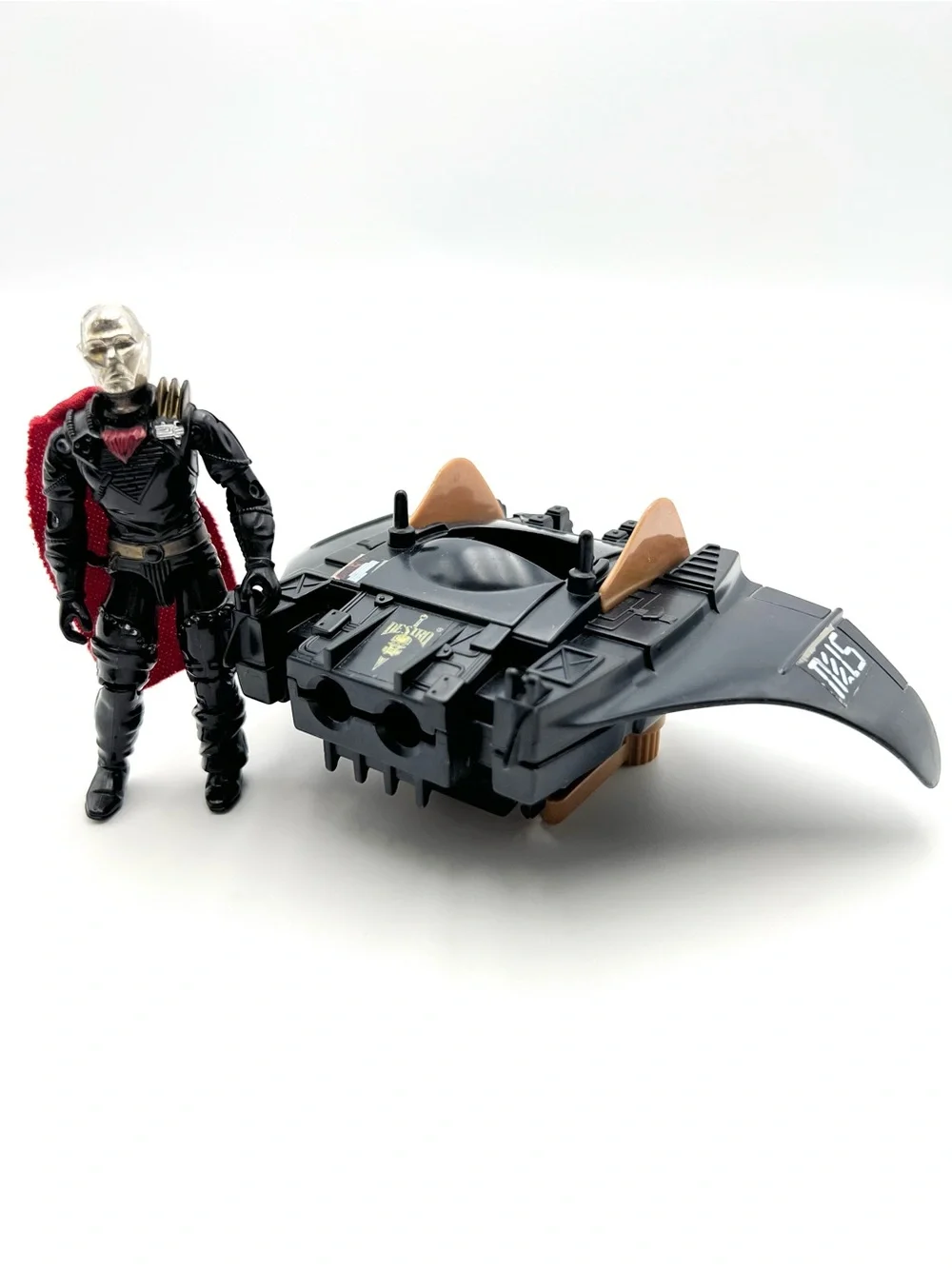 1988 GI JOE DESTROS DESPOILER VEHICLE WITH DESTRO ACTION FIGURE